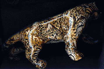 china camouflage tiger: right side