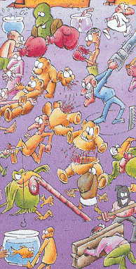 cartoons from front cover